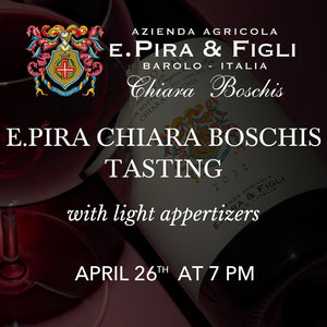 E.Pira Chiara Boschis Tasting