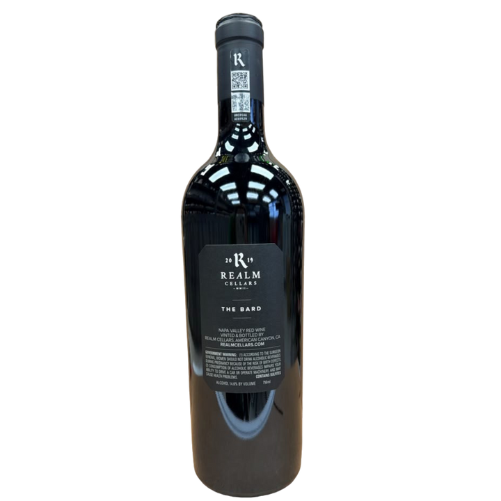 Realm Cellars 2019 The Bard 1.5 L bottle, view 2