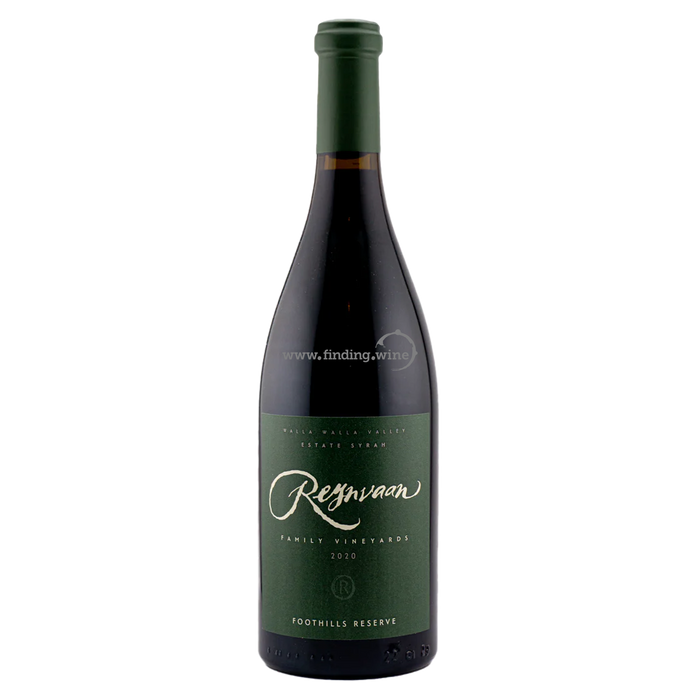 Reynvaan Family Vineyards  - 2018 - ‘Foothills’ Reserve Syrah, - 750 ml.