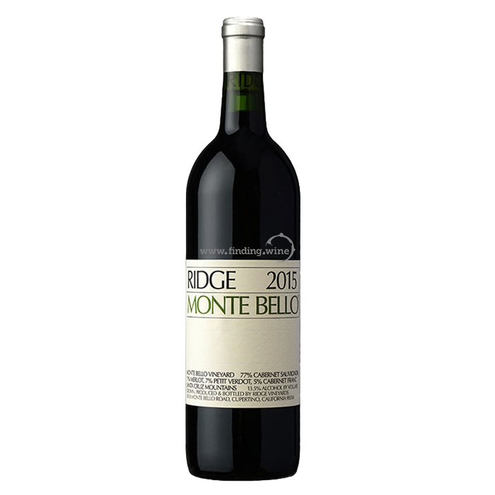 Ridge Vineyards 2015 - Montebello 750 ml.