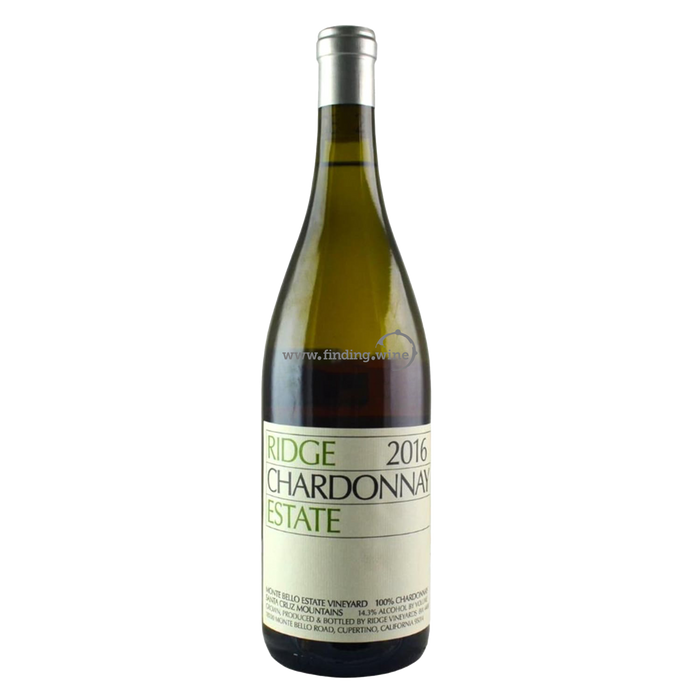 Ridge Vineyards 2016 - Estate Chardonnay 750 ml.
