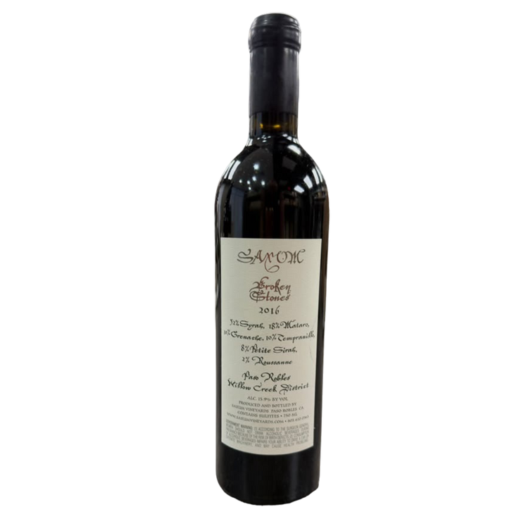 Saxum - 2016 - Broken stones - 750 ml.