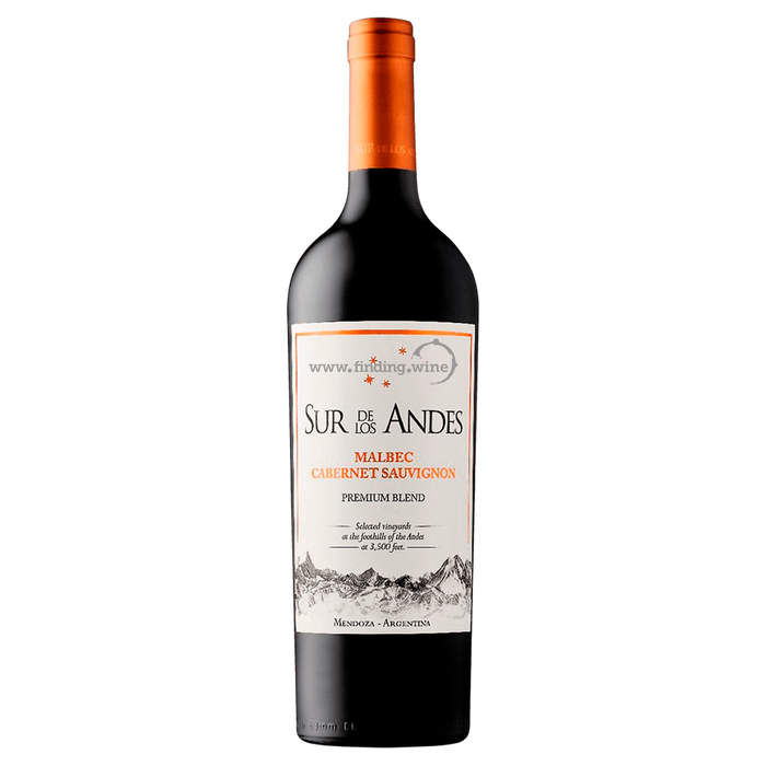 Sur de Los Andes - 2017 - Malbec-Cabernet Sauvignon - Premium Blend - 750 ml.