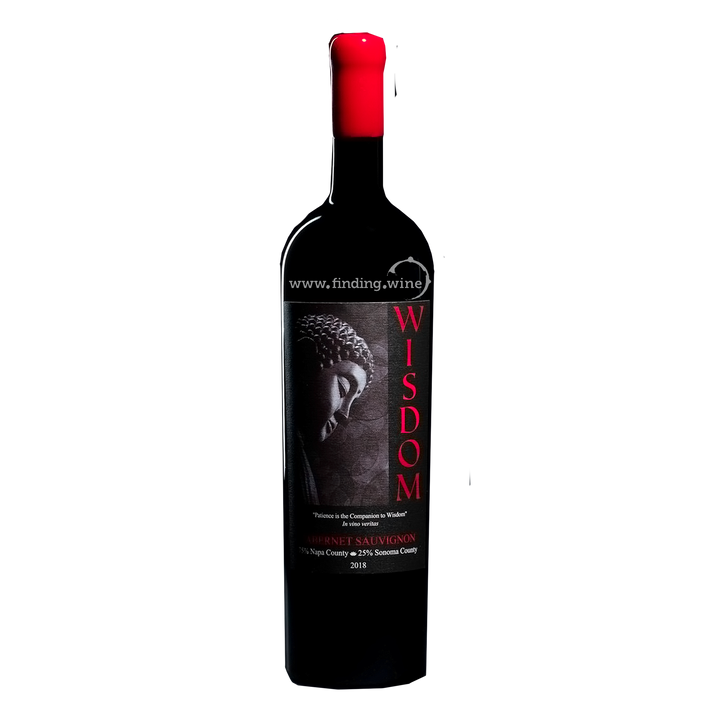 B. Wise Vineyards - 2018 - Wisdom' Cabernet Sauvignon Napa/Sonoma - 750 ml.