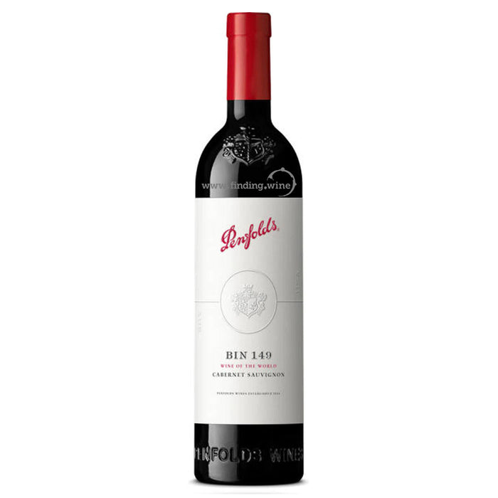 Penfolds  - 2018 - Bin 149 'Wine of the World' Cabernet Sauvignon  - 750 ml.
