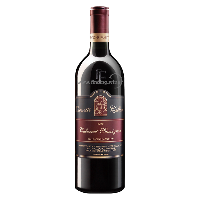 Leonetti Cellars  - 2012 - Cabernet Sauvignon  - 750 ml.