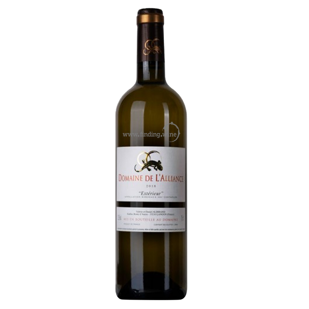 L'Alliance - 2018 - Bord Blanc Sec Exterieure - 750 ml.