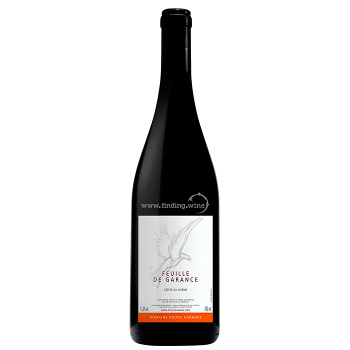 Domaine Rouge Garance - 2019 - Cotes du Rhone Feuille de Garance - 750 ml.