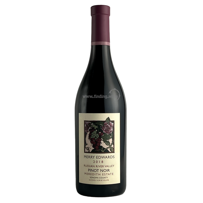 Merry Edwards  - 2018 - Pinot Noir Meredith Estate  - 750 ml.