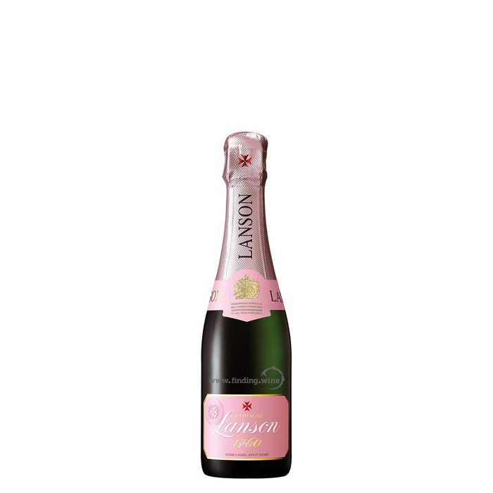 Champagne Lanson - NV - Rose Label - 375 ml.