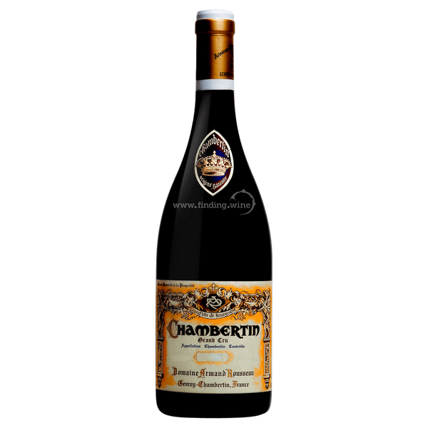 Chambertin 1997 Domaine A. Rousseau 空瓶（ワイン空瓶