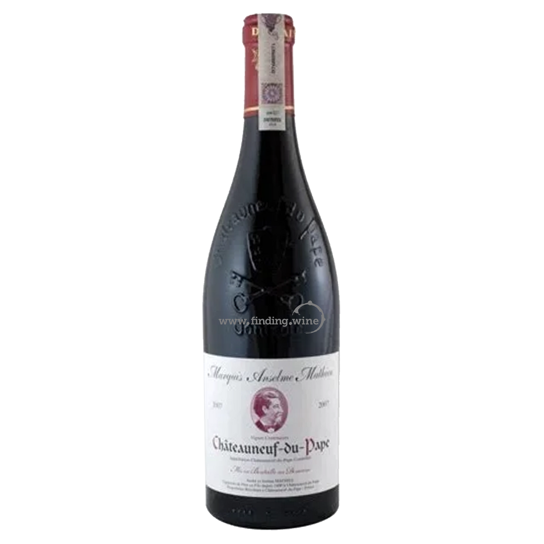 Domaine De Saje Marquis Anselme Mathieu - 2019 - Chateauneuf-Du-Pape - 750 ml.