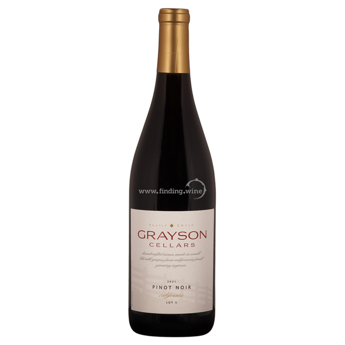 Grayson Cellars - 2021 - Pinot Noir    - 750 ml.