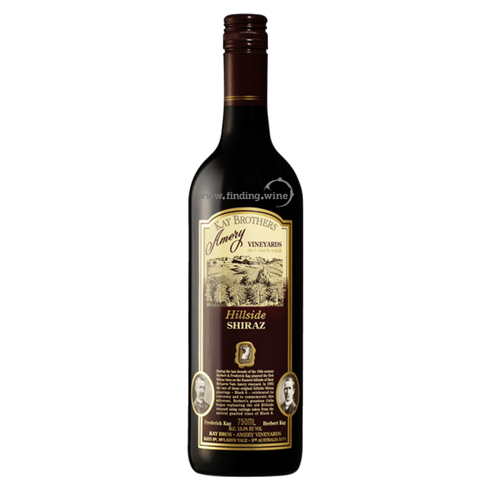 Kay Brothers  - 1999 - Amery Vineyards Hillside Shiraz - 750 ml.