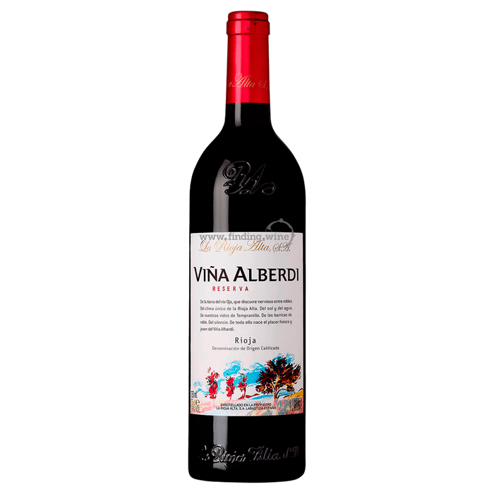 La Rioja Alta S.A. - 2018 - Vina Alberdi Reserva - 750 ml.