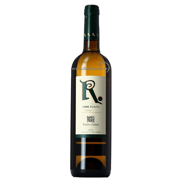 Bodegas Fernando Remirez de Ganuza - 2010 - Erre Punto Blanco  - 750 ml.