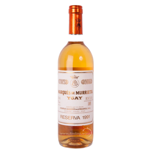 Bodegas Marques de Murrieta 1991 - Ygay Reserva Blanco (White Label) 750 ml.