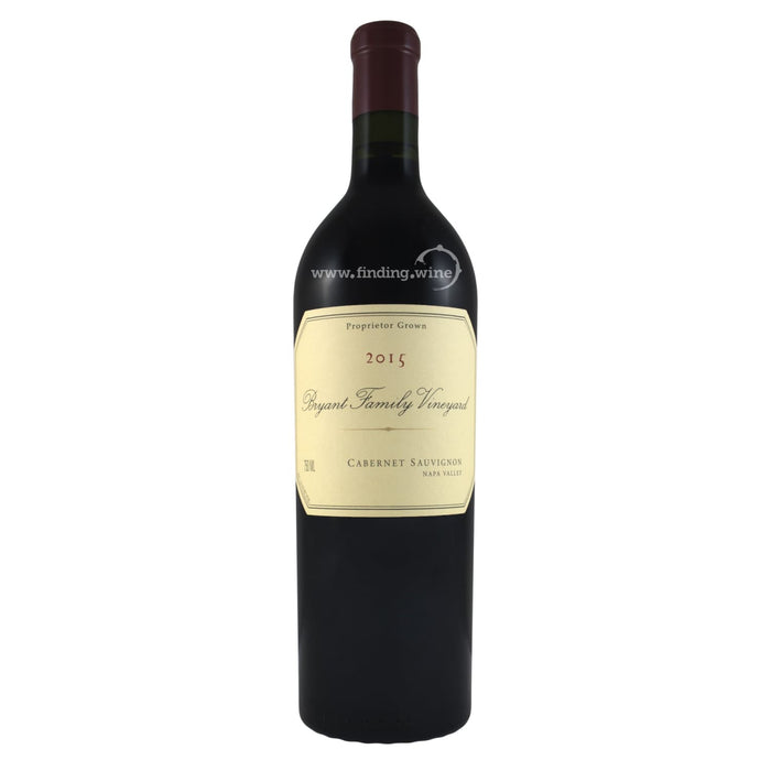Bryant Family Vineyard 2015 - Cabernet Sauvignon 750 ml.