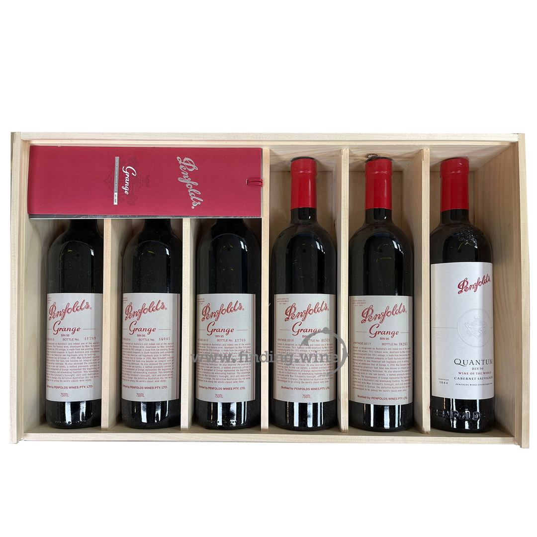 Penfolds  - 2013-2018 - Grange Vertical 2013-2017 & Quantum Bin 98 2018  - 750 ml.