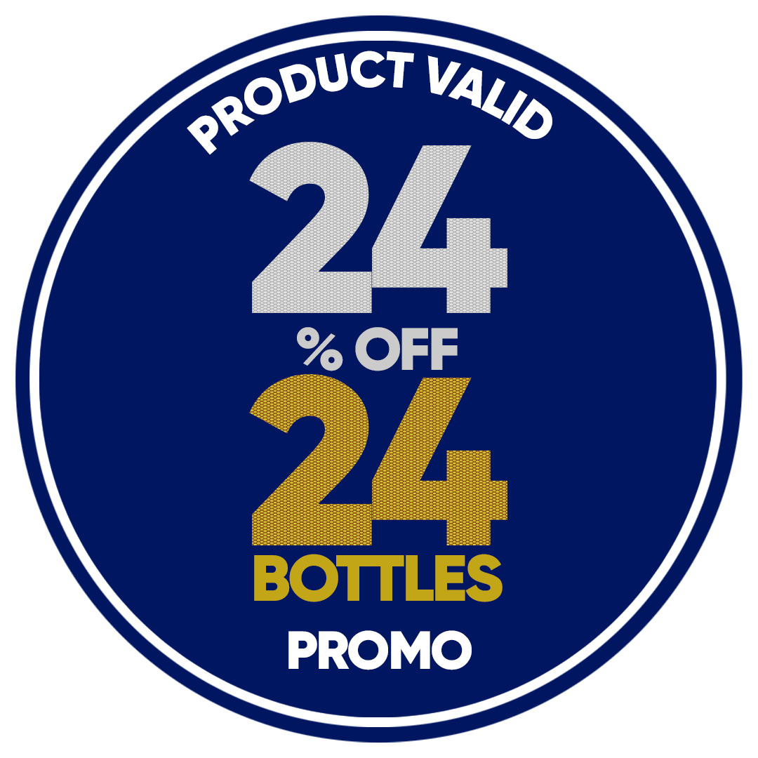 24% OFF 24 BOTTLES